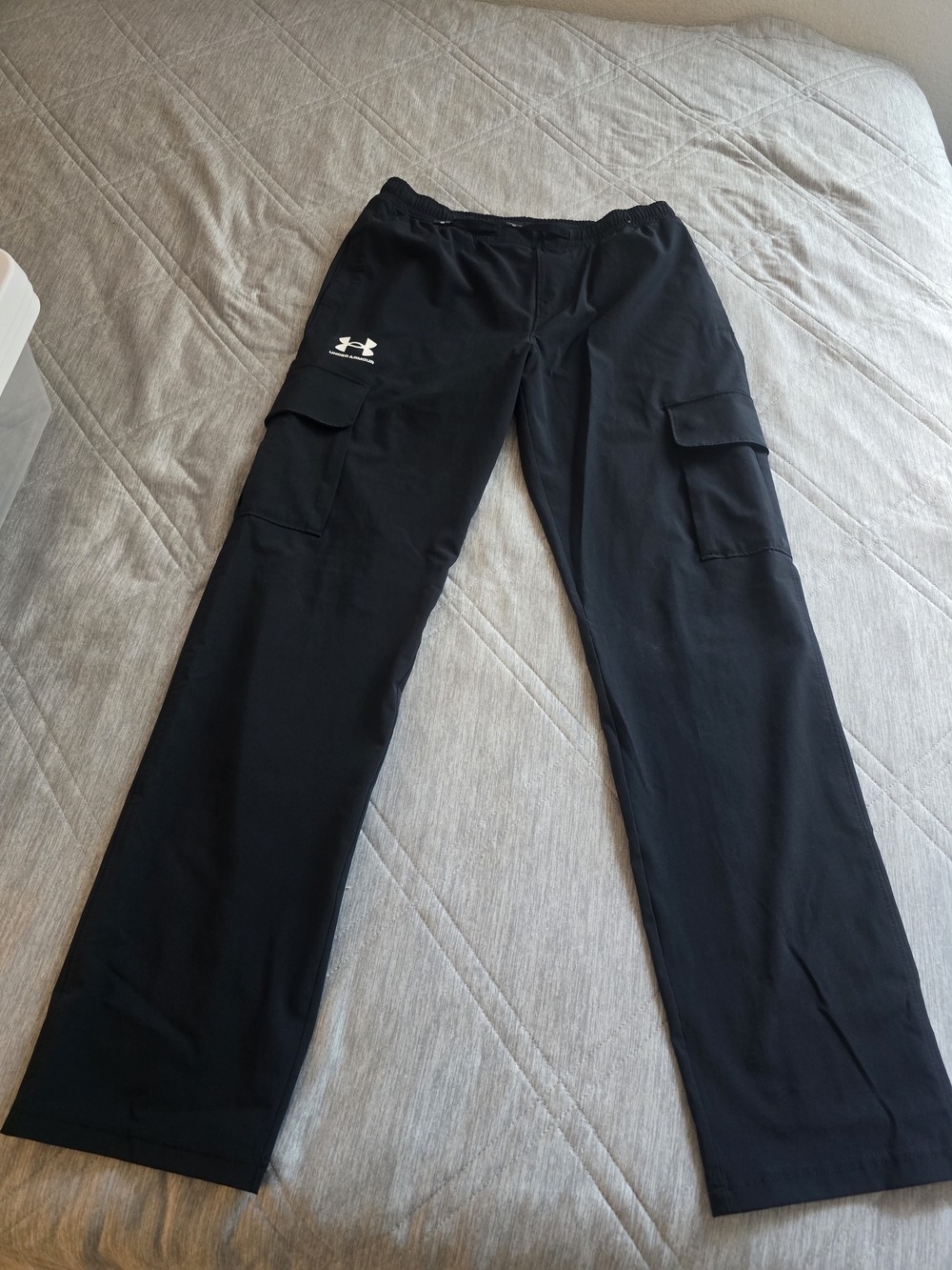 Under Armour Black Cargo Track Pants